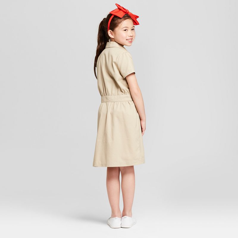 Girls' Uniform Knit Jumper - Cat & Jack™ Navy XS