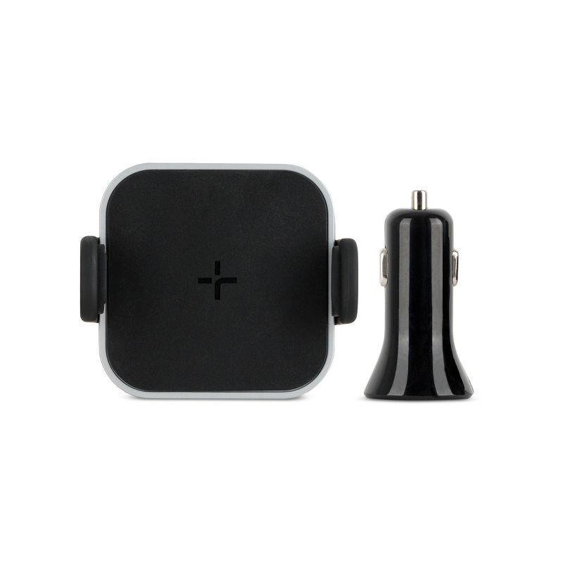 TYLT Qi Wireless Charger Car Vent Mount - Black