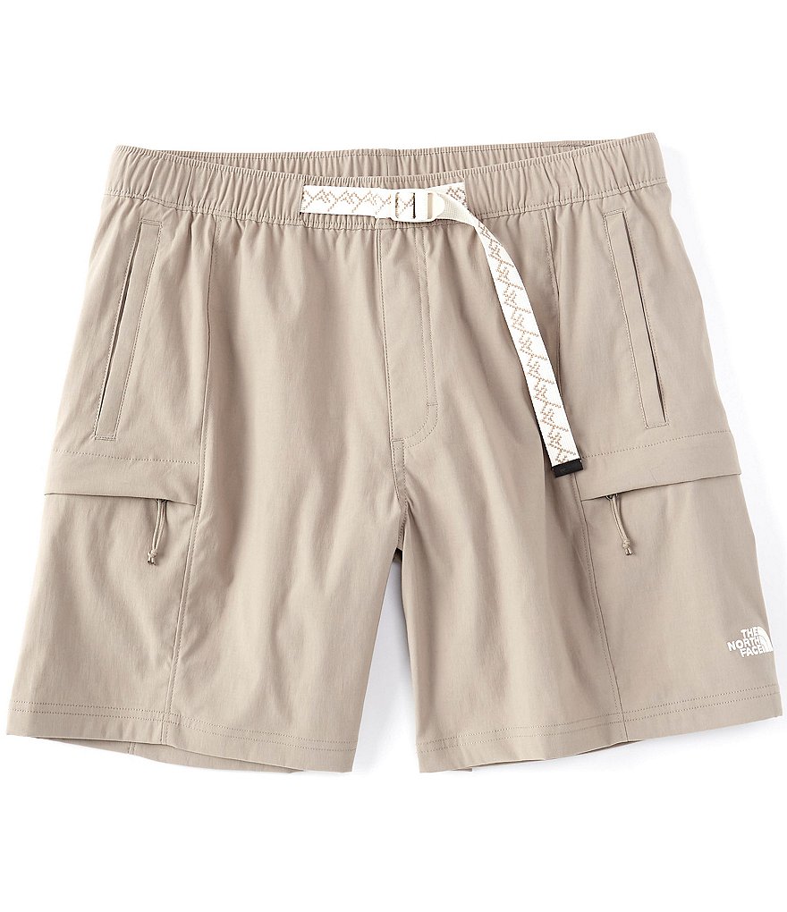 The North Face Relaxed-Fit Class V Belted 9#double; Inseam FlashDry Shorts
