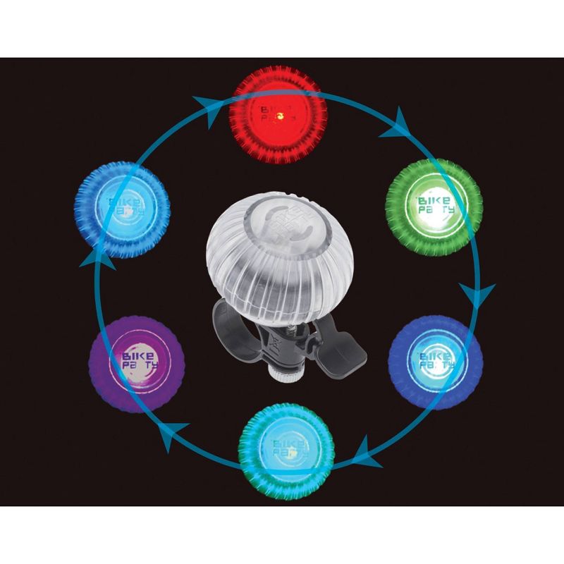 Bike Party LED Disco Bike Bell