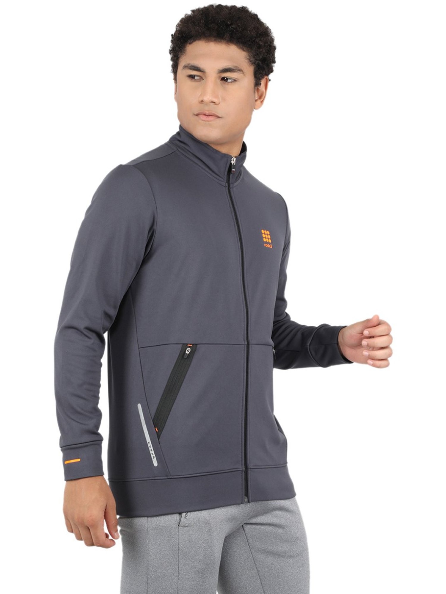 Forca Black Regular Fit Printed Sweatshirt