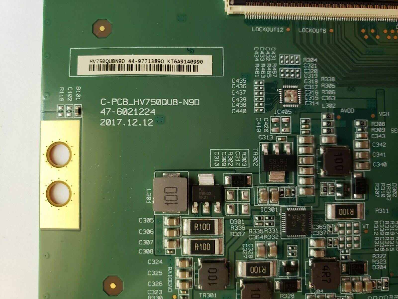 HISENSE 75R6E1 T-CON BOARD C-PCB-HV750QUB-N90