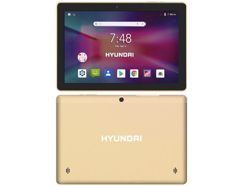 Hyundai Tablet Koral 10X2, 10" 800*1280 IPS, WIFI, 1GB, 16GB, Camera 2/5MP Android 8.1 Go Edition Metal Gold