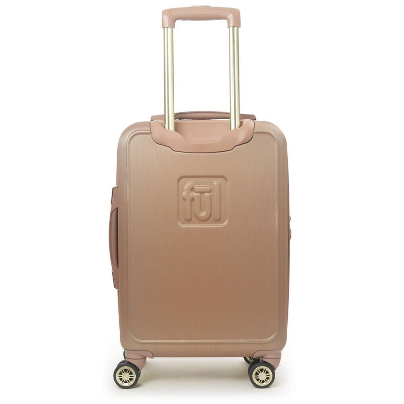 FUL Disney Princess Aurora Sleeping Beauty 21" Carry On Hardside Spinner Suitcase - Rose Gold