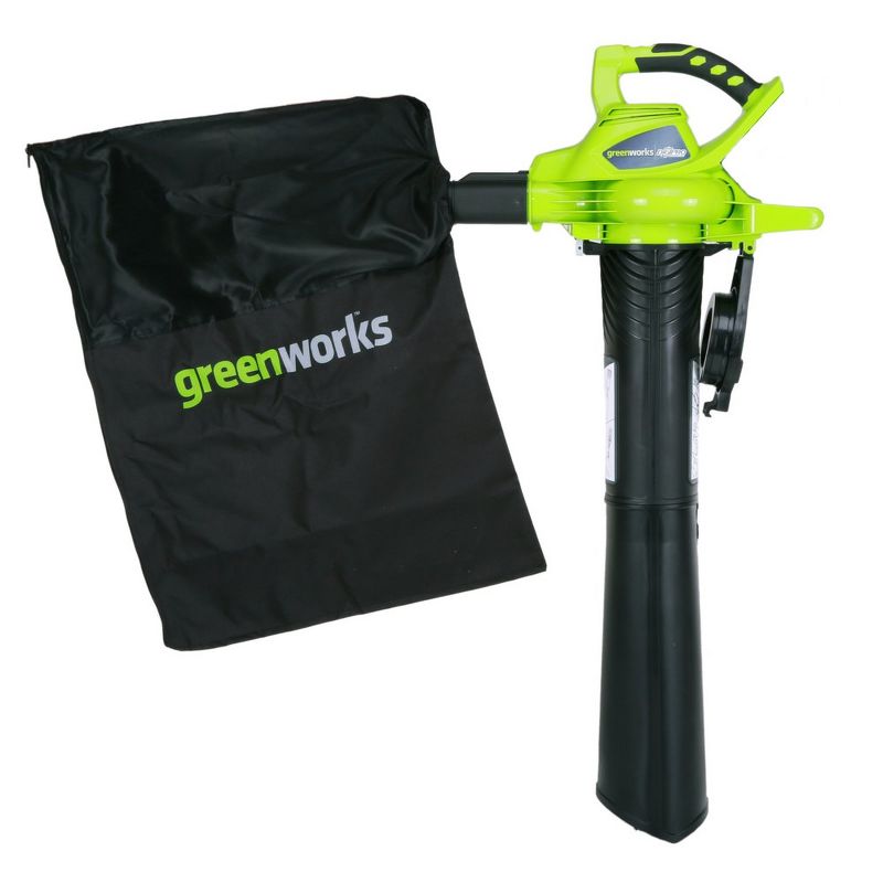 Greenworks 24312VT 40V G-MAX Lithium-Ion DigiPro Brushless Variable-Speed Handheld Blower Vac (Tool Only)