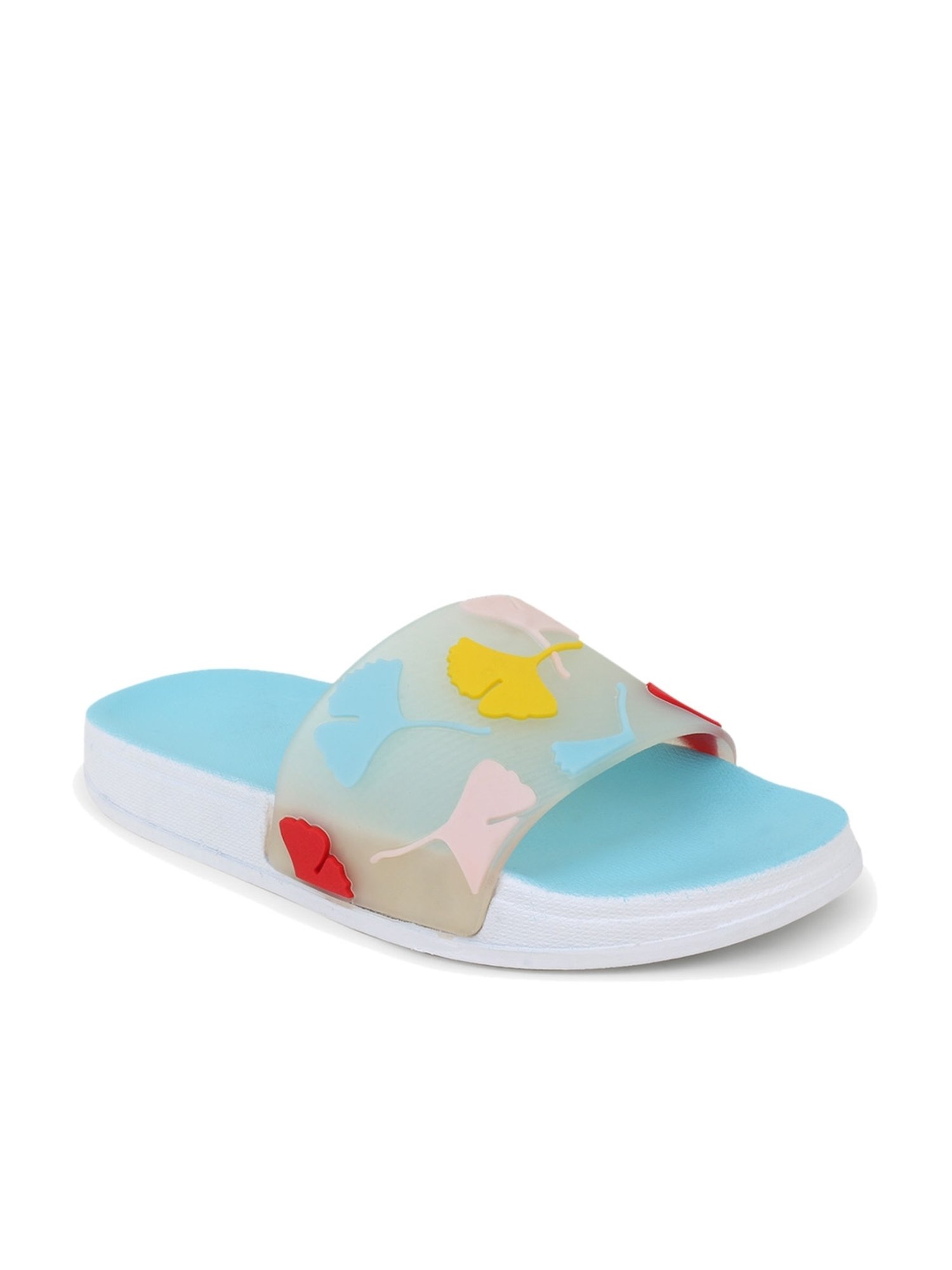 Pampy Angel Women's Blue Slides