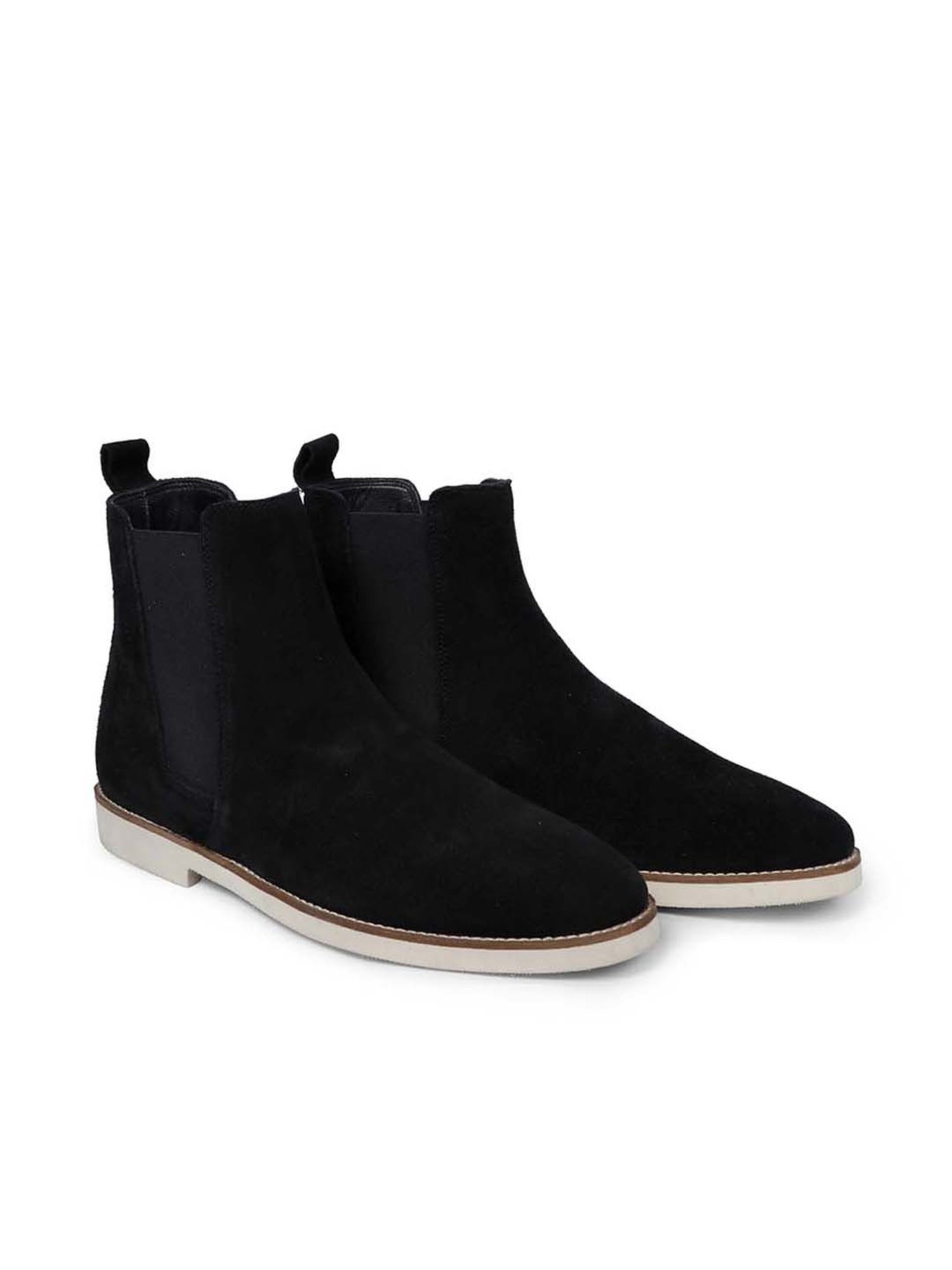 Griffin Men's Black Chelsea Boots