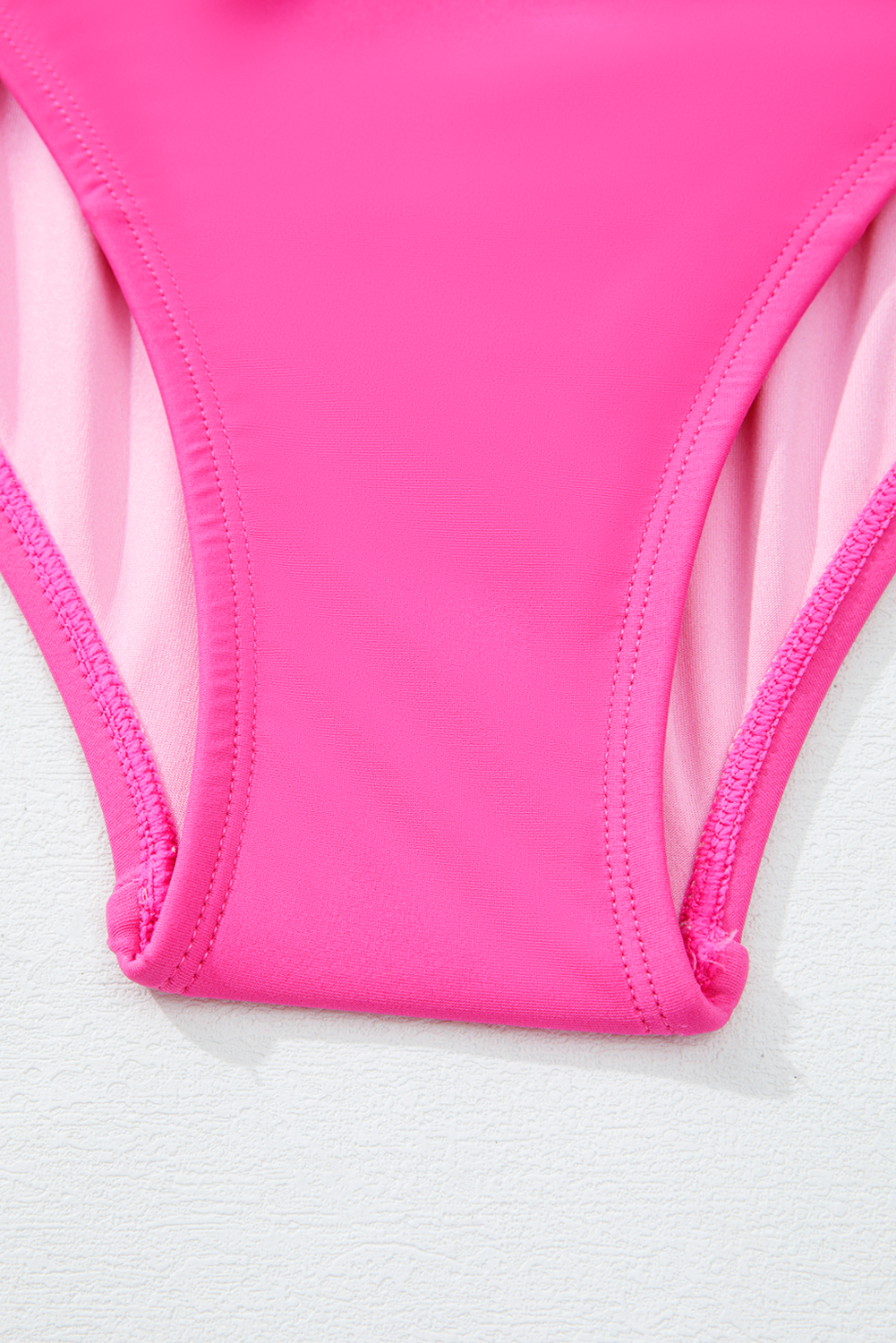 Black Plant Print Zip Front Half Sleeve One Piece Swimsuit