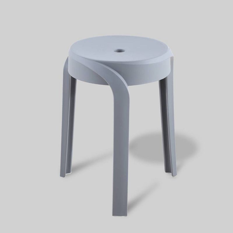 Aluminum Square Patio Side Table - Brown - Crestlive Products