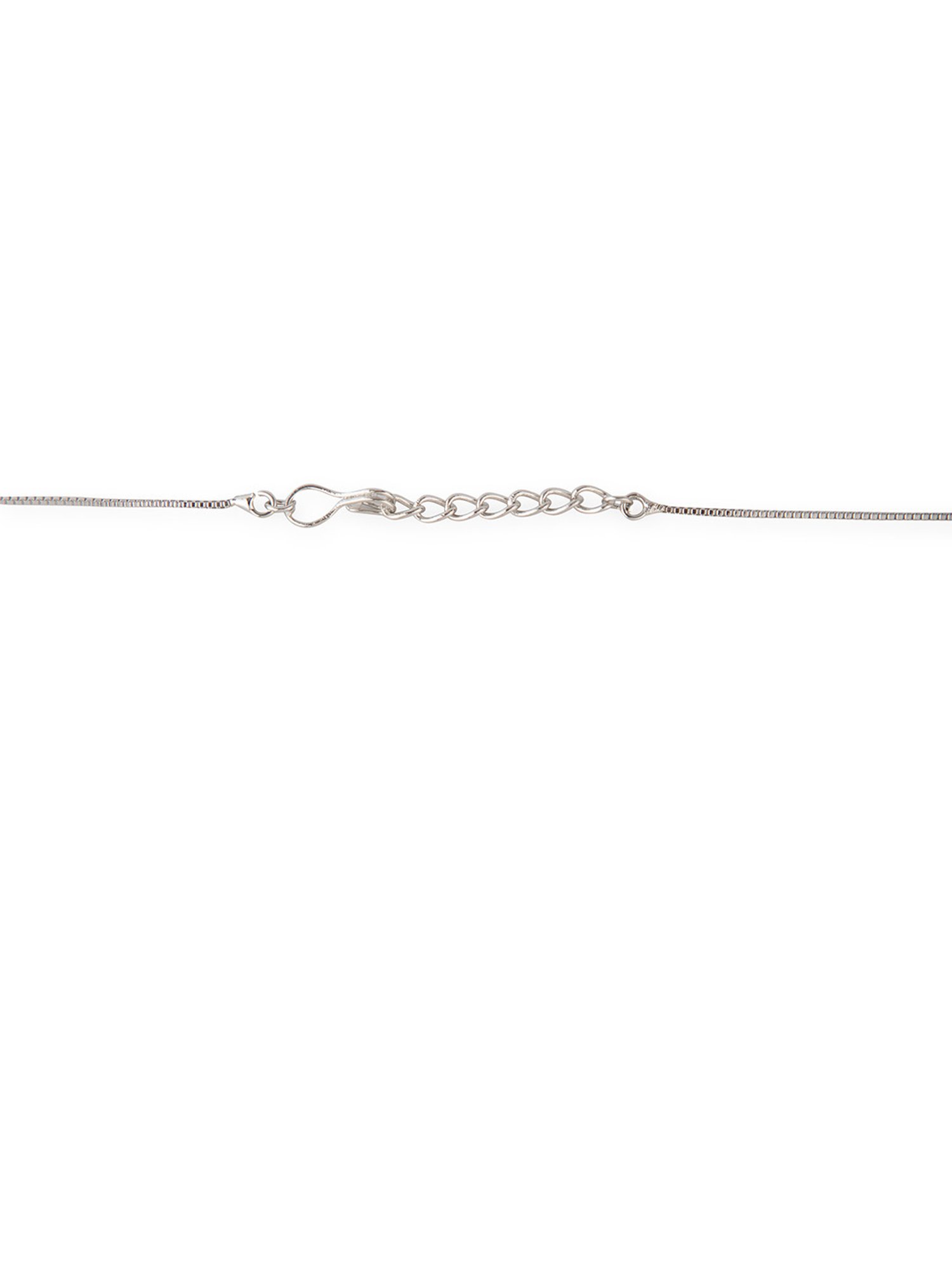 Prita by Priyaasi Sparkling Silver-Plated Necklace