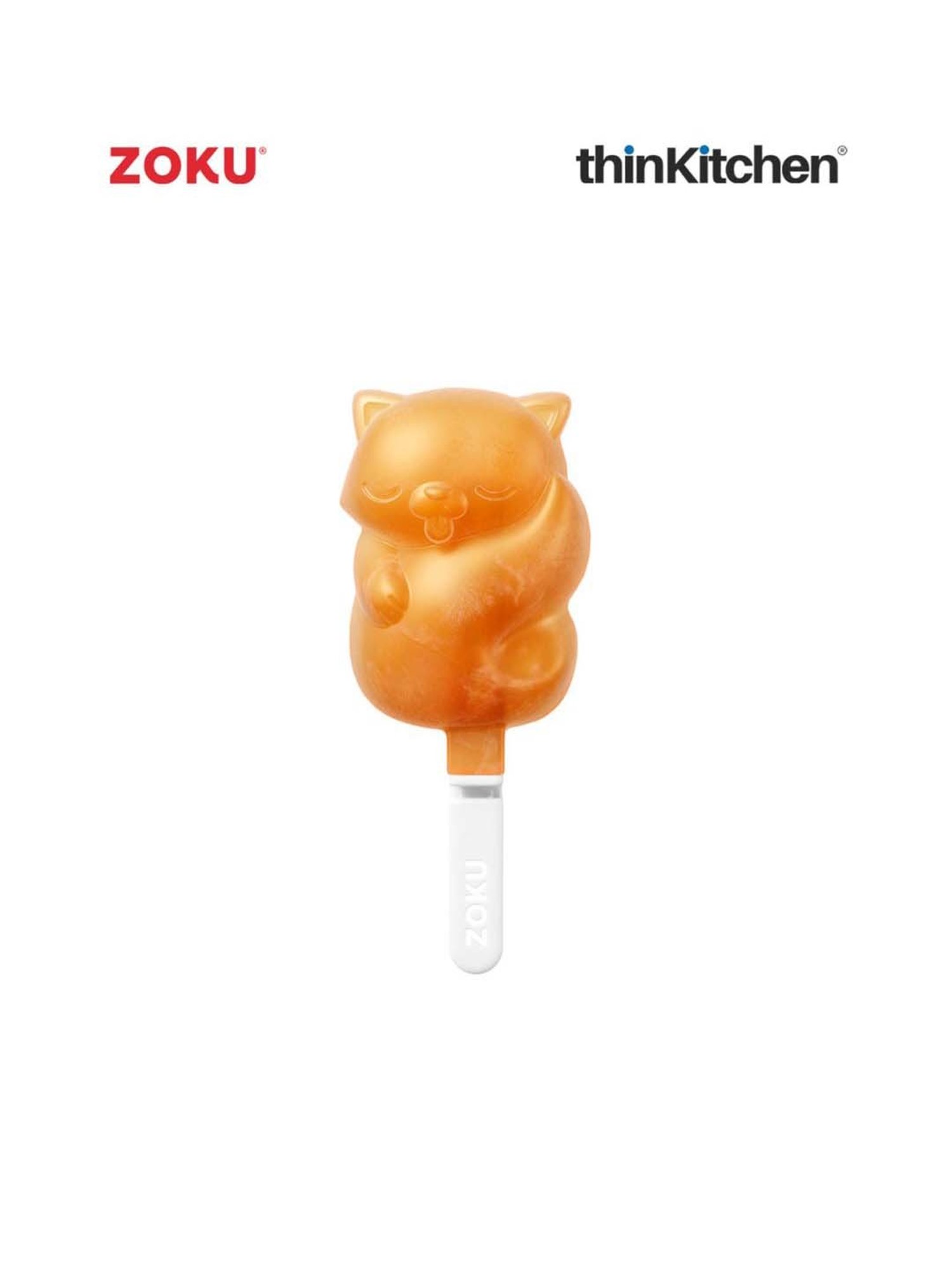 Zoku Multicolor Plastic Cat & Dog Ice Pop Mold (0.082 L)