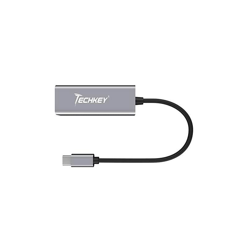 USB C to Ethernet Adapter  USB Thunderbolt 3 Type C to RJ45 Gigabit Ethernet LAN Network Adapter Compatible for MacBook Pro 201920182017 Dell XPS ChromeBook Galaxy S9S8 and More