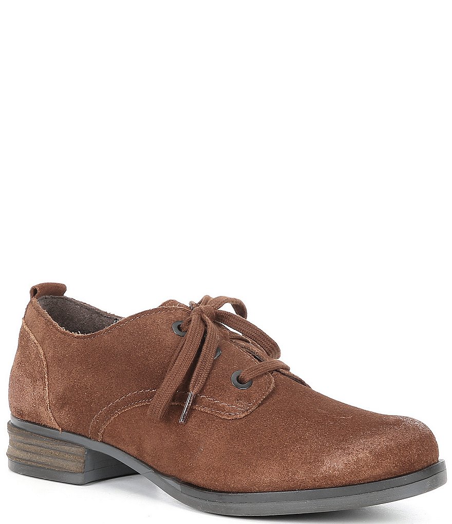 Josef Seibel Sanja 08 Suede Lace-Up Oxfords