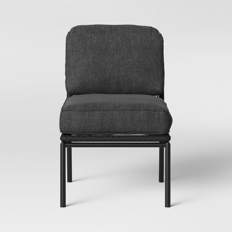 2pc Standish Replacement Cushion - Deep Seating - Black - Project 62™