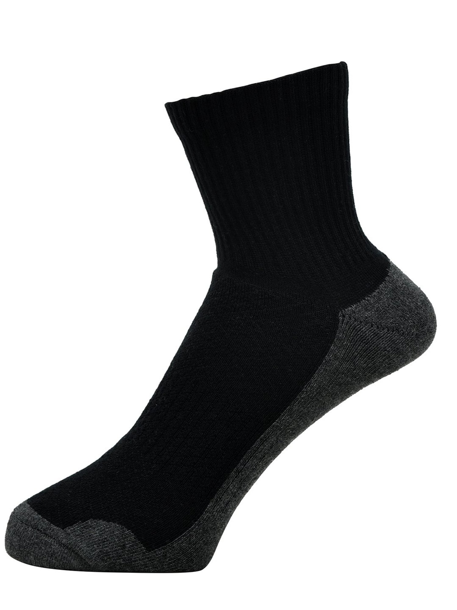 BALENZIA Cushioned Multicolor Self Design High Ankle Sports/Gym Socks - Pack of 4