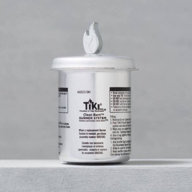 32oz Clean Burn BiteFighter Fuel & 2pk Roundwick Replacement Wicks - TIKI