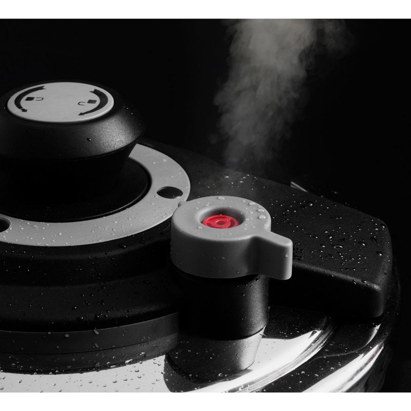 BergHOFF Vita 4Pc 18/10 Stainless Steel Pressure Cooker Set 7.4 Qt & 4.2Qt