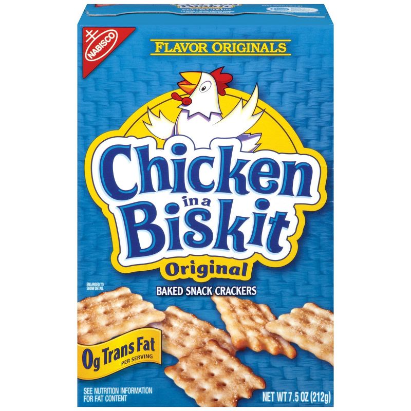 Chicken In A Biskit Crackers - 7.5oz