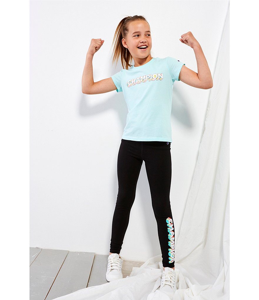 Angie Big Girls 7-14 Stripe Pants