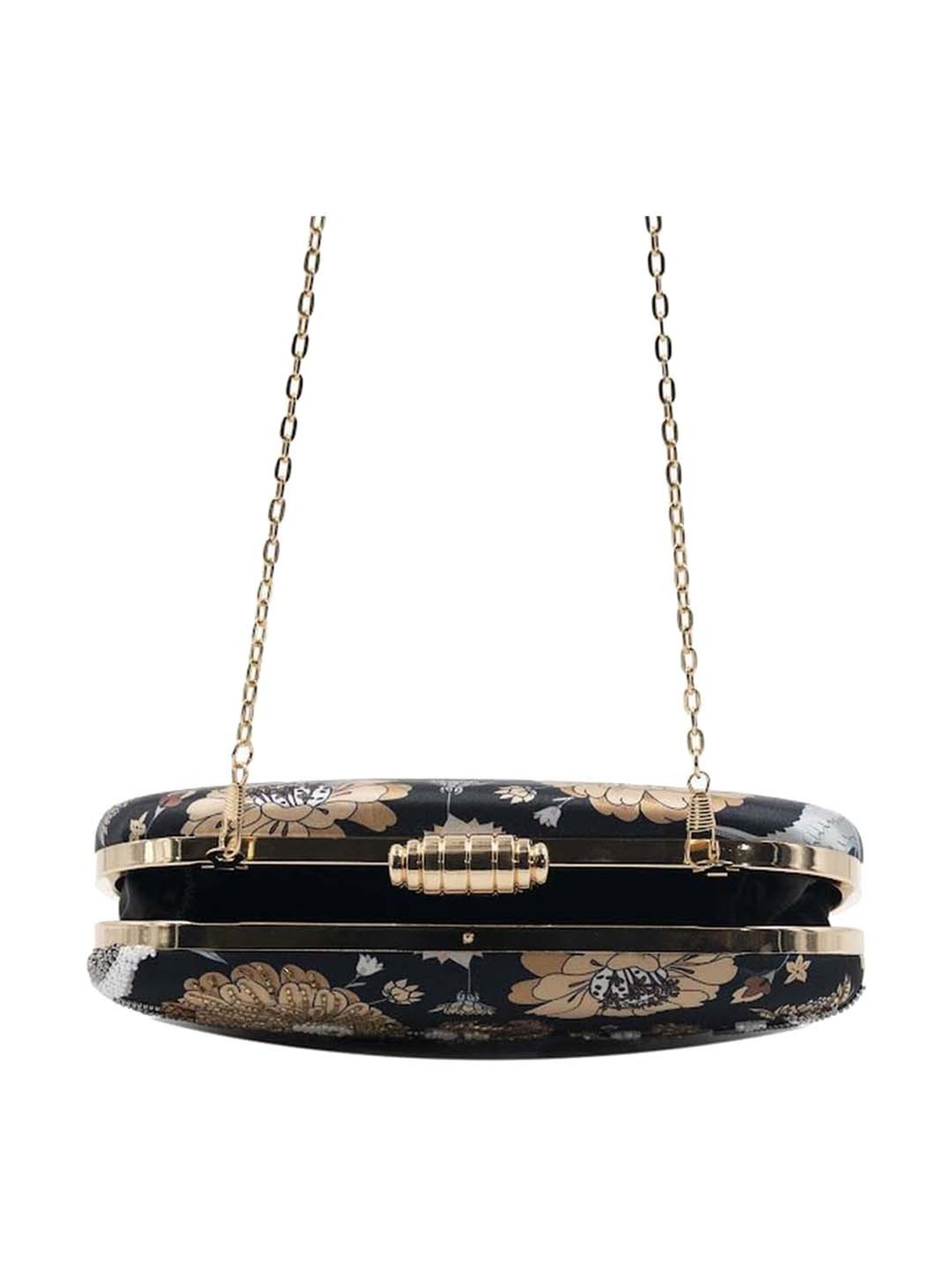 Sugarcrush Black Embellished Clutch