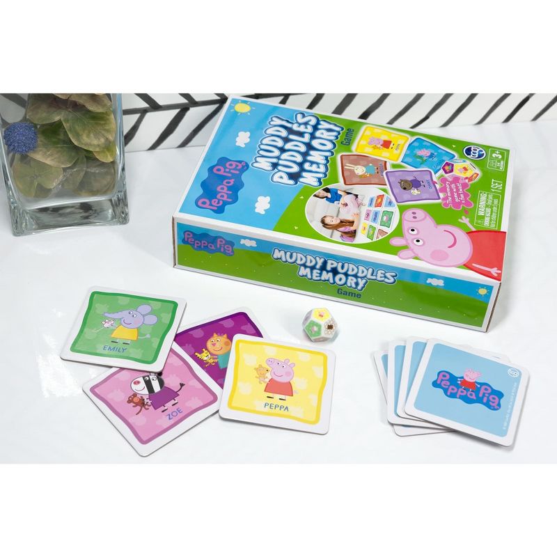 Peppa Pig Muddy Puddles Memory Card Game
