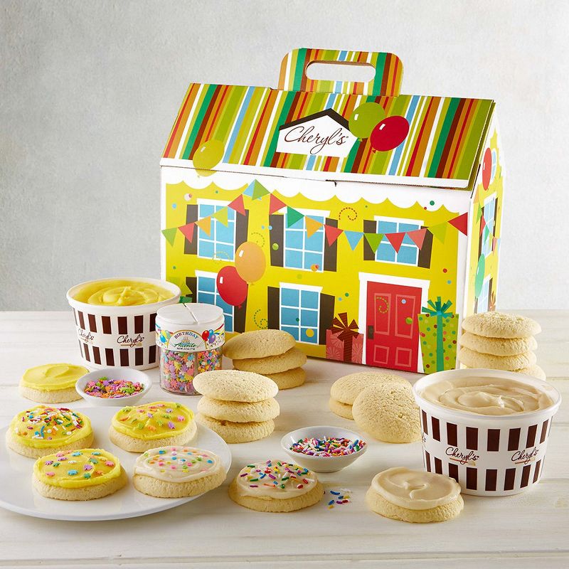 Cheryl's Cookies Birthday Cut-out Cookie Decorating Kit