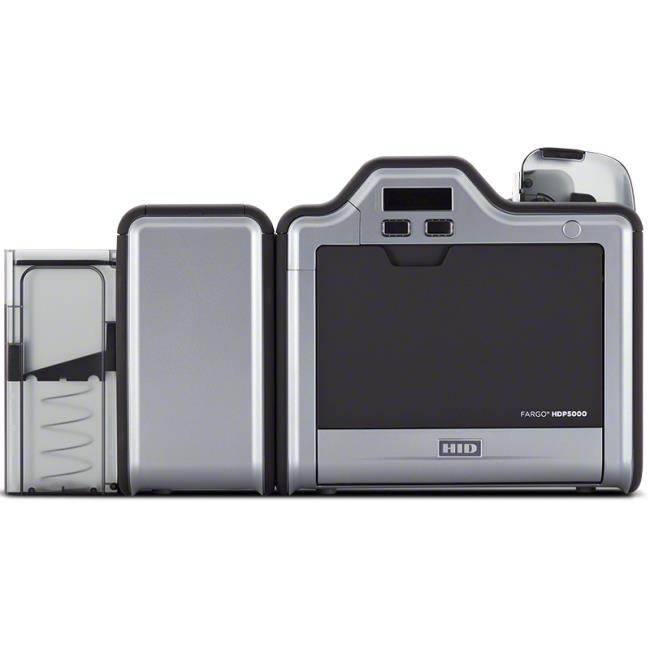 HID 089680 Fargo HDP5000 Dual-sided ID Card Printer & Encoder, Dye Sublimation, Dual-side Lamination, Base Model