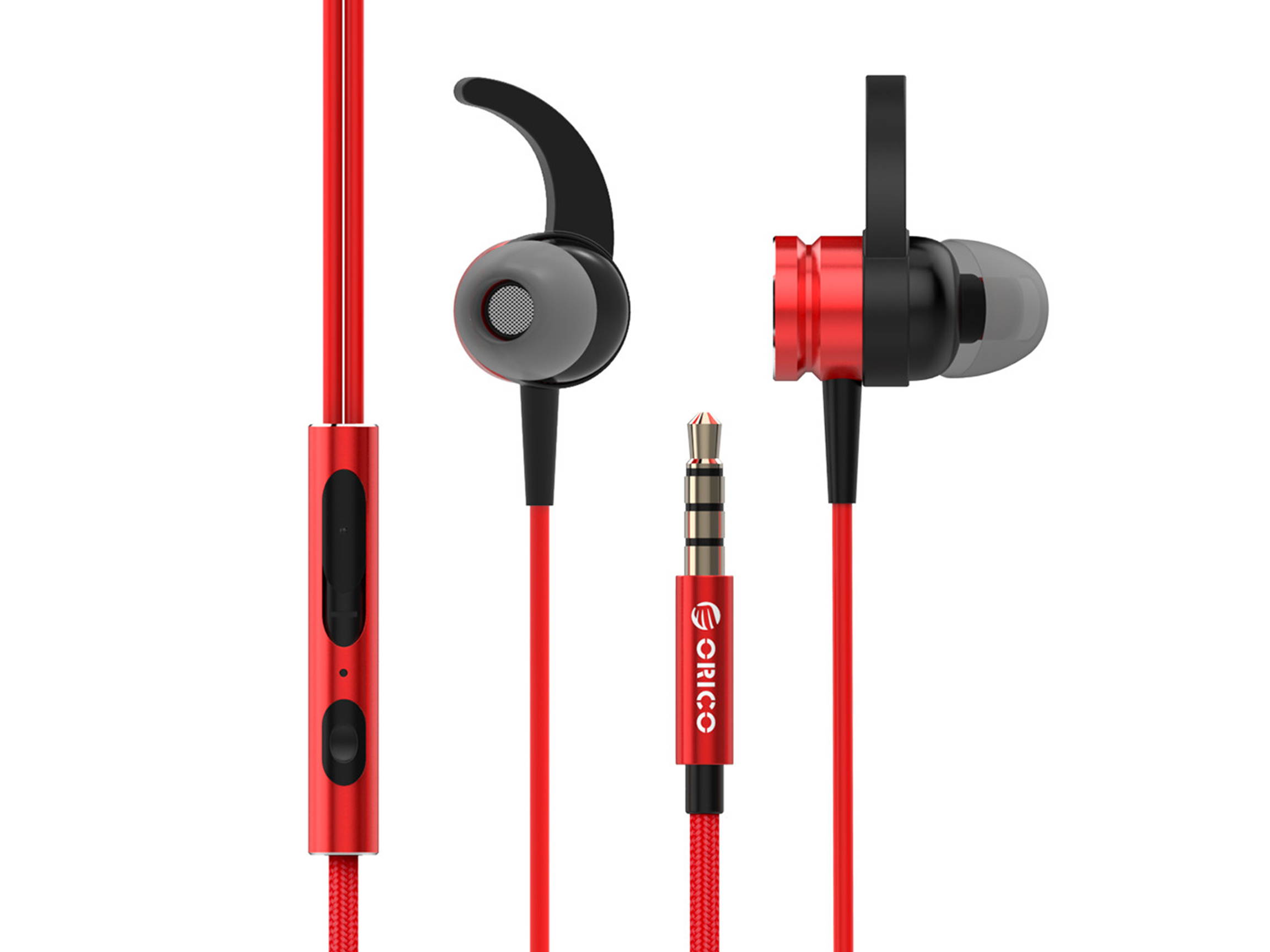 ORICO Original In-Ear Music Earphone Stereo Bass Hifi Earbuds Wired Earphones for Samsung Huawei Xiaomi Mobile Phone PC