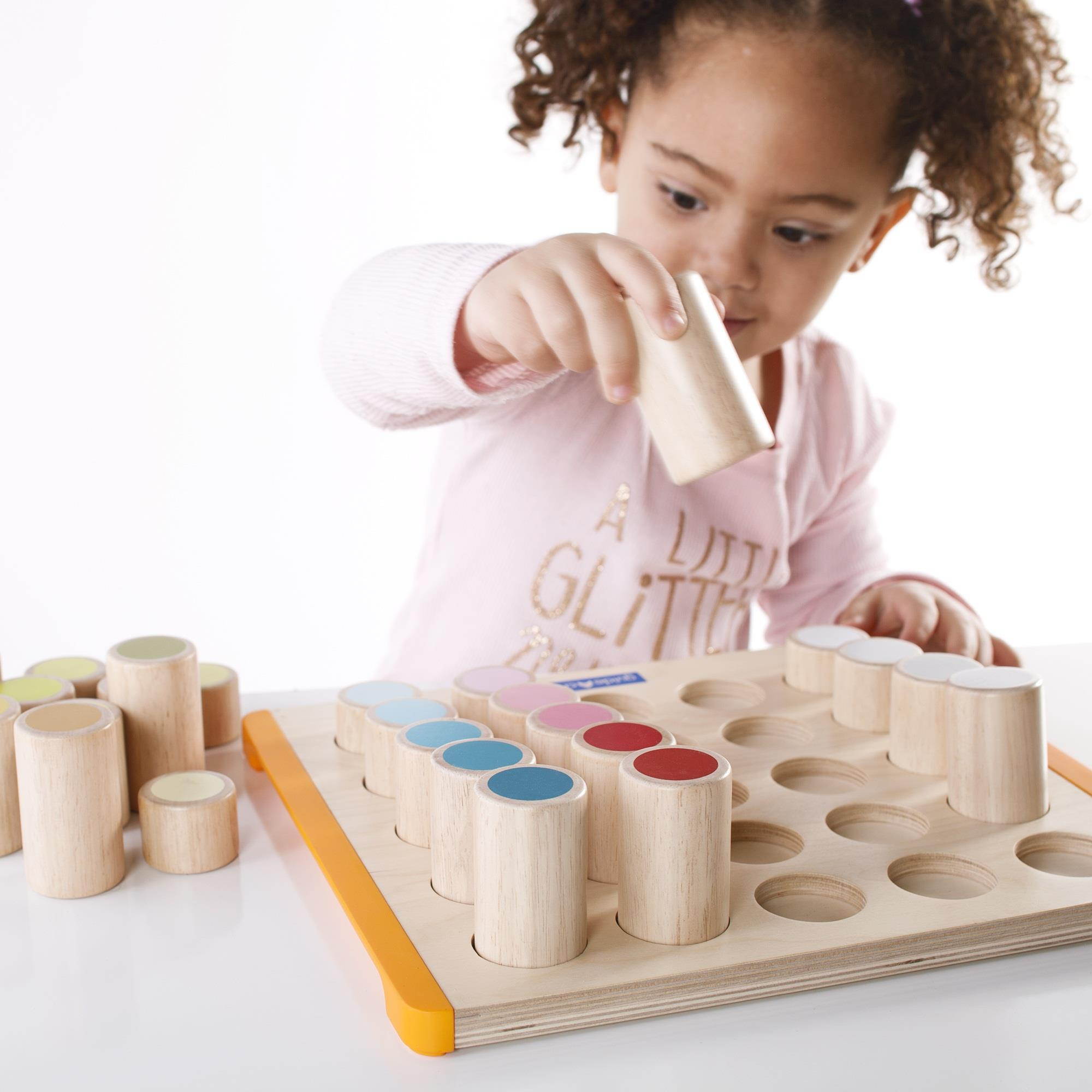 Guidecraft G6734 Cylinder Steps Encourage