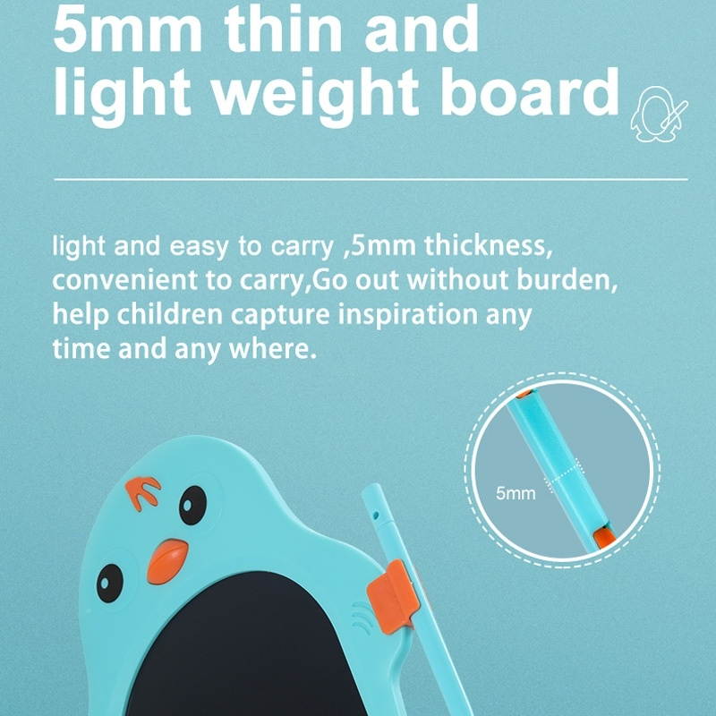 CHUYI 8.5 inch LCD Writing Tablet Electronic Graphic Board E Writer Paperless Digital Drawing Notepad for Home Office Writing Drawing