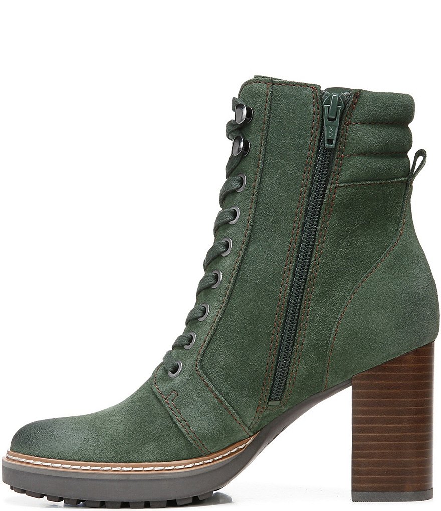 Naturalizer Callie2 Suede Lug Sole Hiker Boots