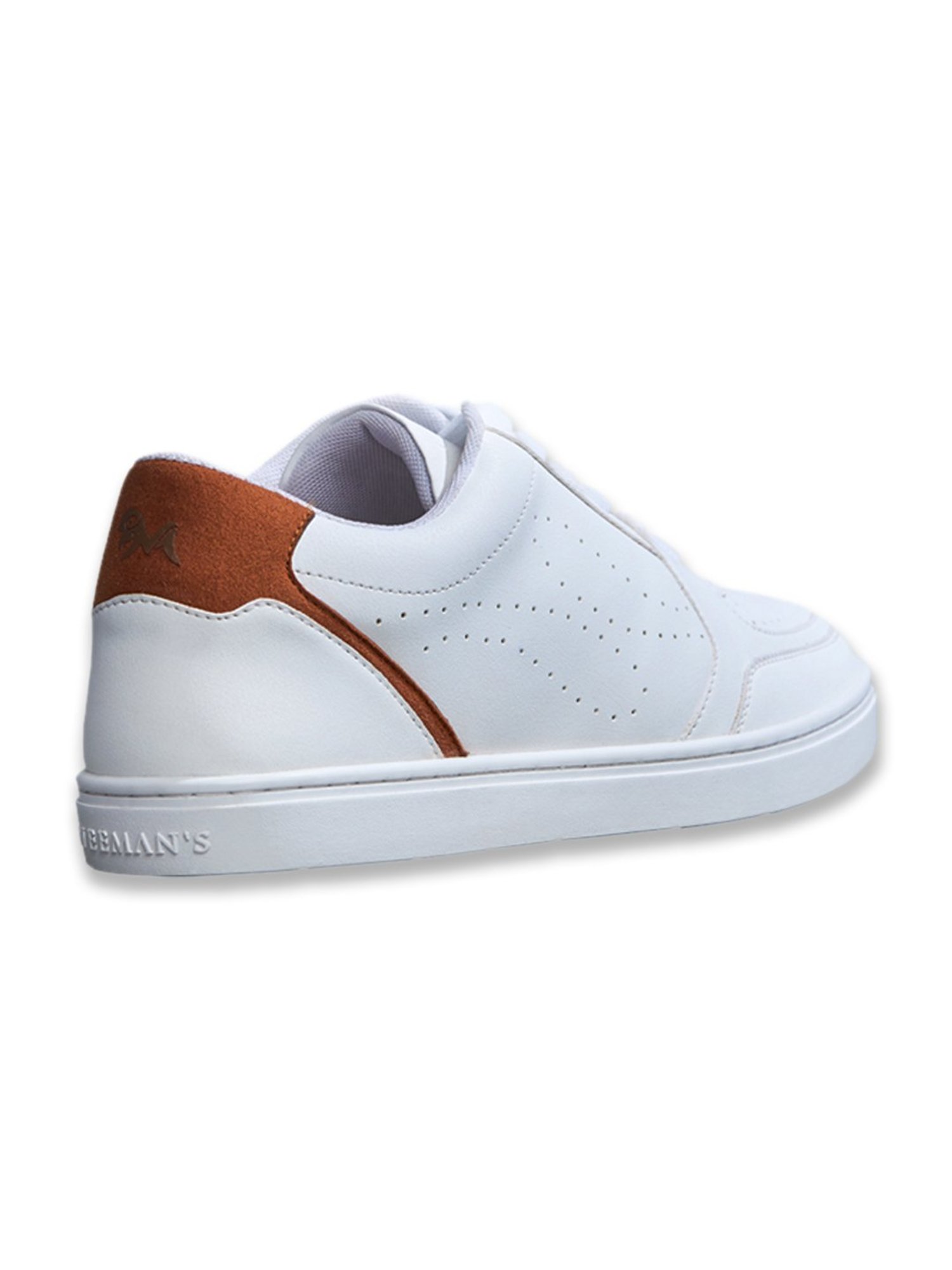 Neemans Men's Pop White Casual Sneakers