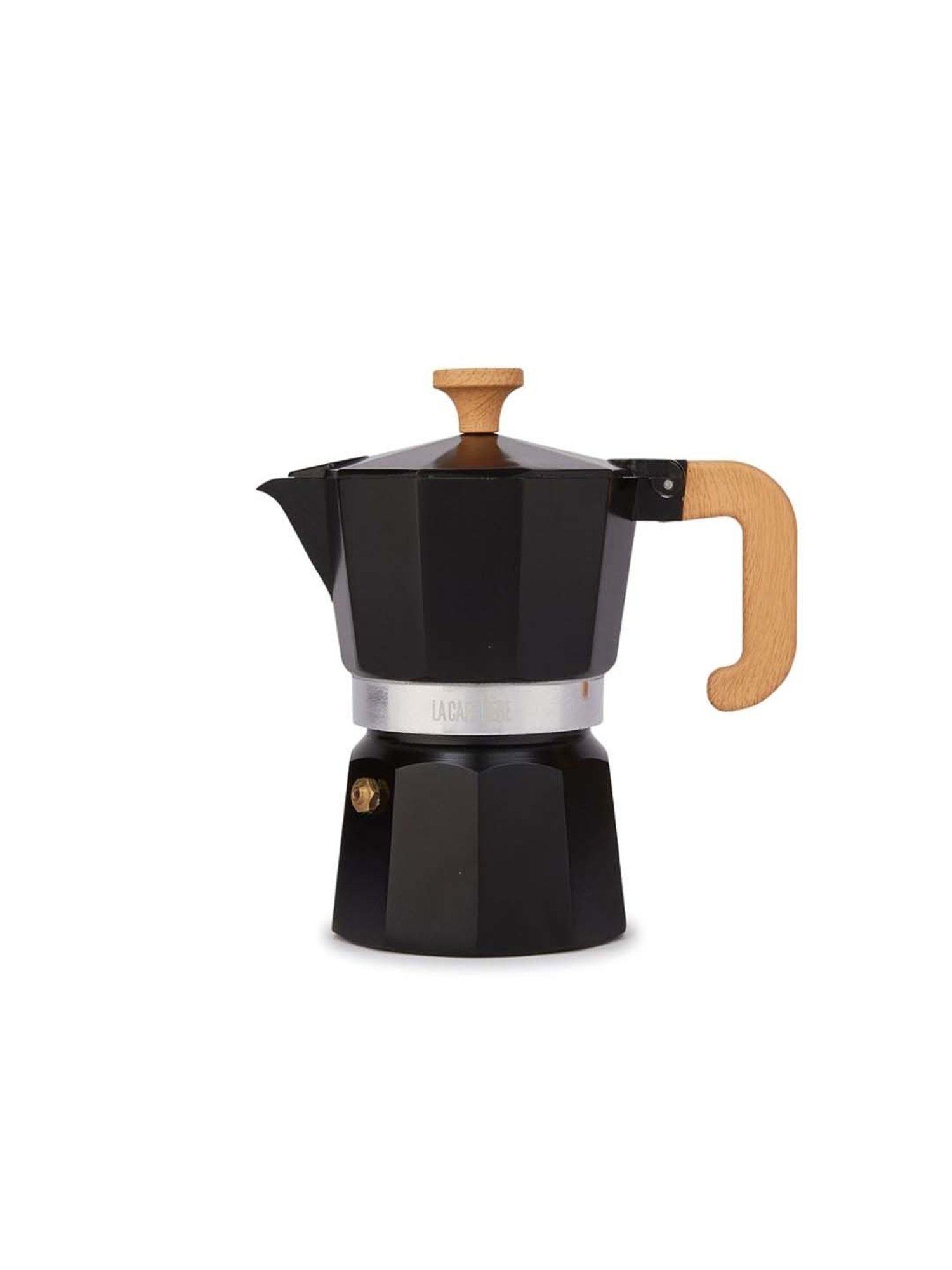 La Cafetiere Black Aluminium Espresso Maker (0.15 L)