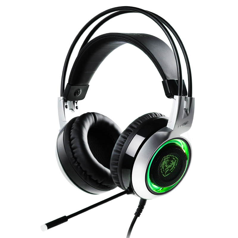 SOMIC G951 LED Light USB Gaming Stereo Headphones Headset with Microphone and LED light For PC Video Games
