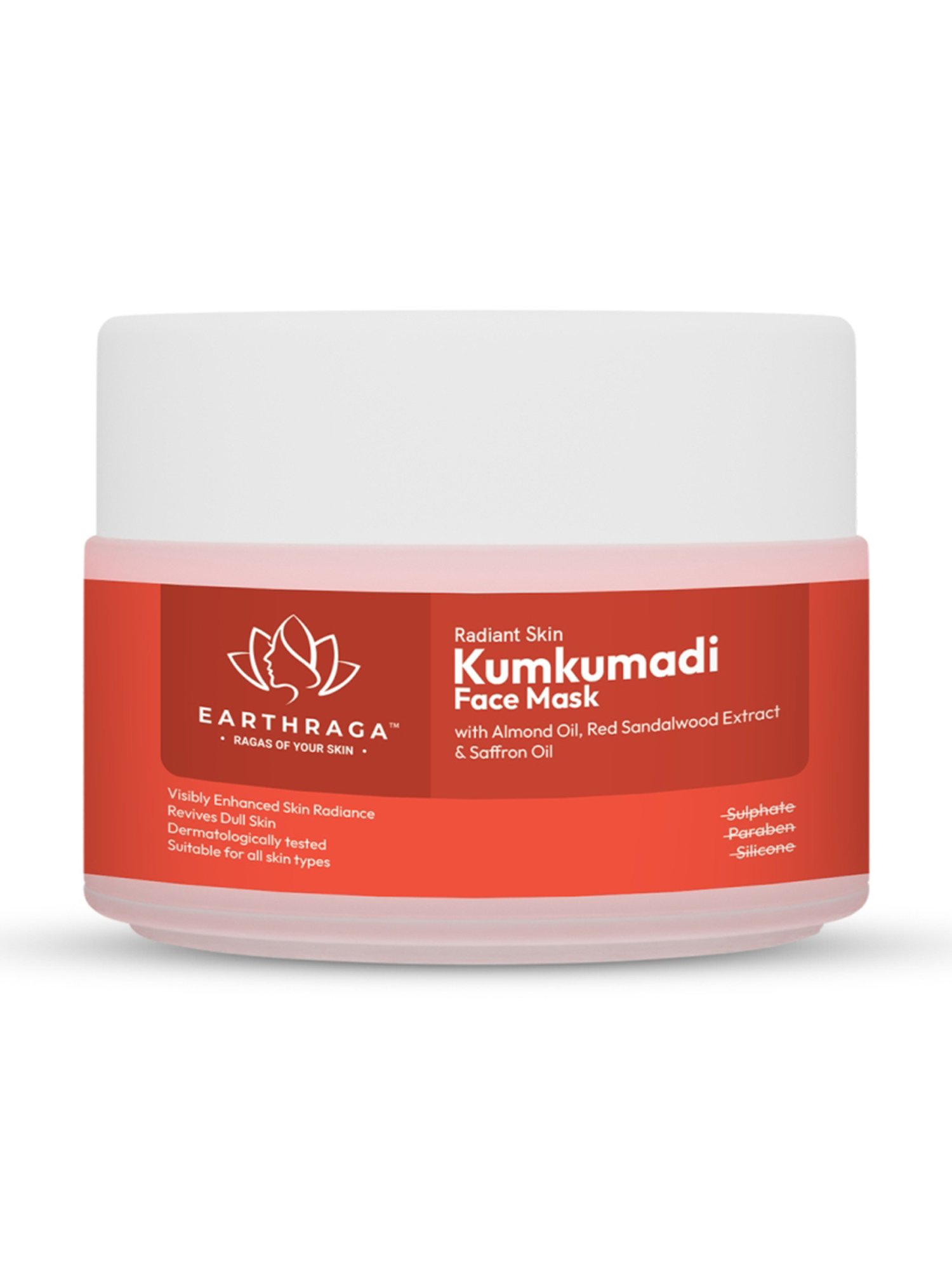Earthraga Radiant Skin Kumkumadi Face Mask - 100 gm