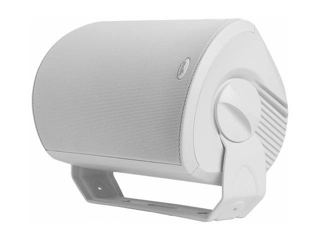 Polk Audio Atrium8 SDi High Performance All Weather Outdoor Loudspeaker with Dual Tweeters and PowerPort Bass Venting (White/Single)