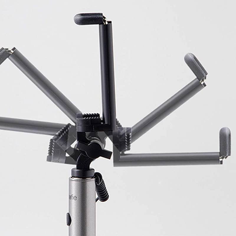 Wired Selfie Stick Mini BatteryFree Non Bluetooth Extendable Handheld Lightweight Compatible with iPhone Android Smartphones Gold