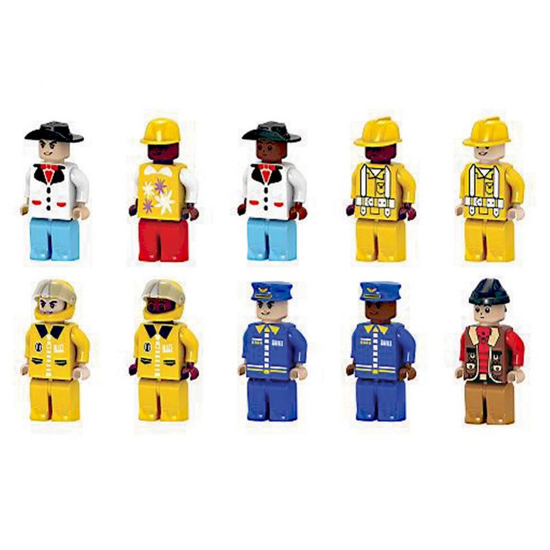 Creative Minds Block Figures Careers Community Set - 50 Piece
