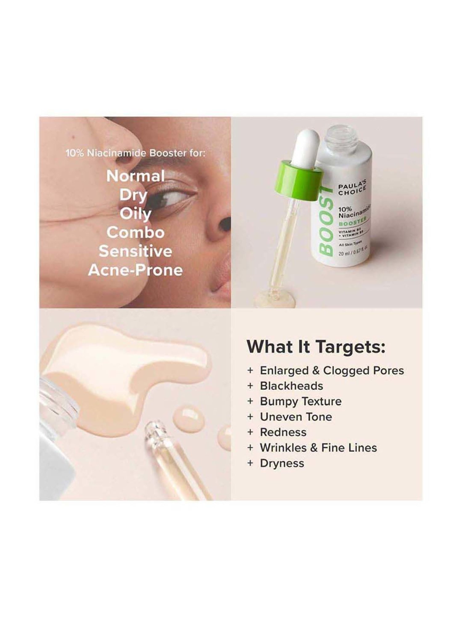 Paula's Choice Boost 10% Niacinamide Booster Serum 20 ml