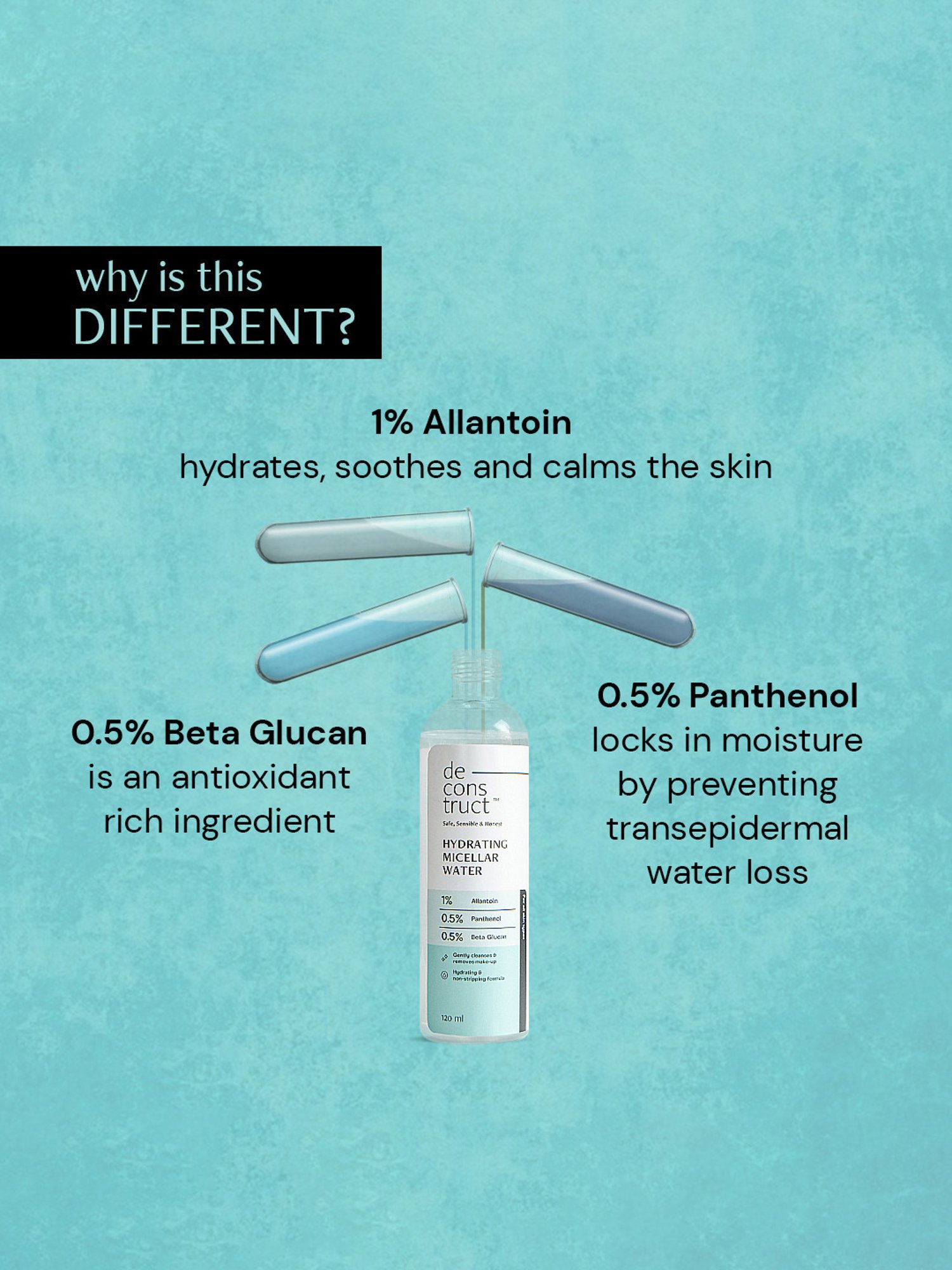 Deconstruct Hydrating Micellar Water - 120 ml