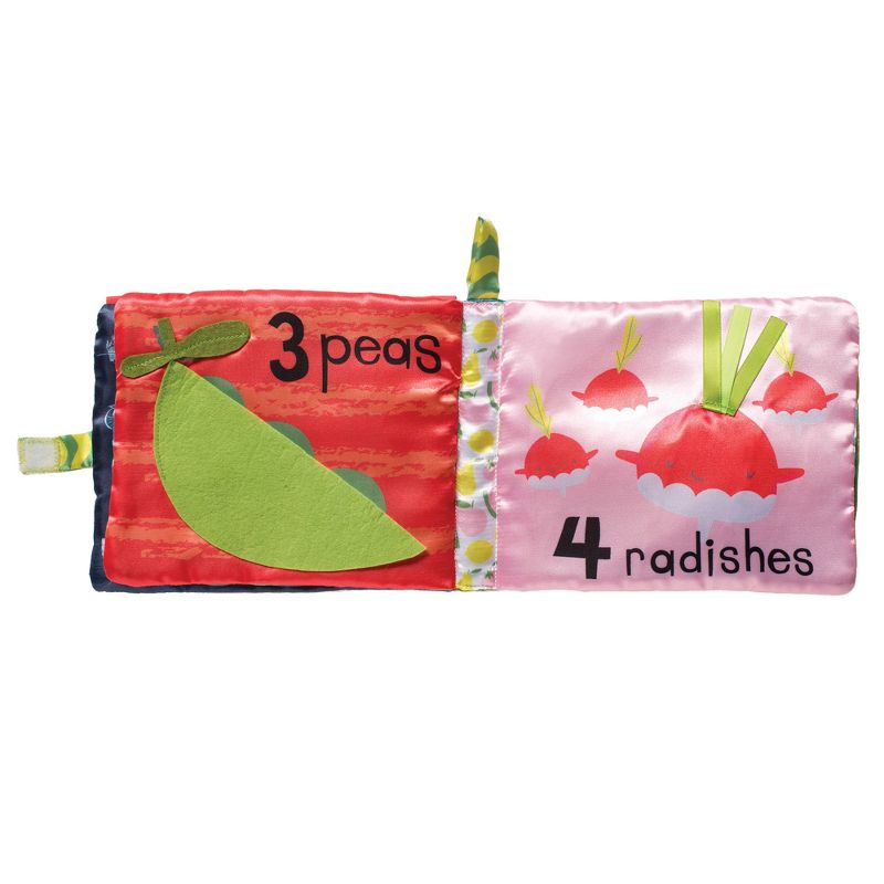 The Manhattan Toy Company Farmer's Market Soft Activity Book Baby Toy