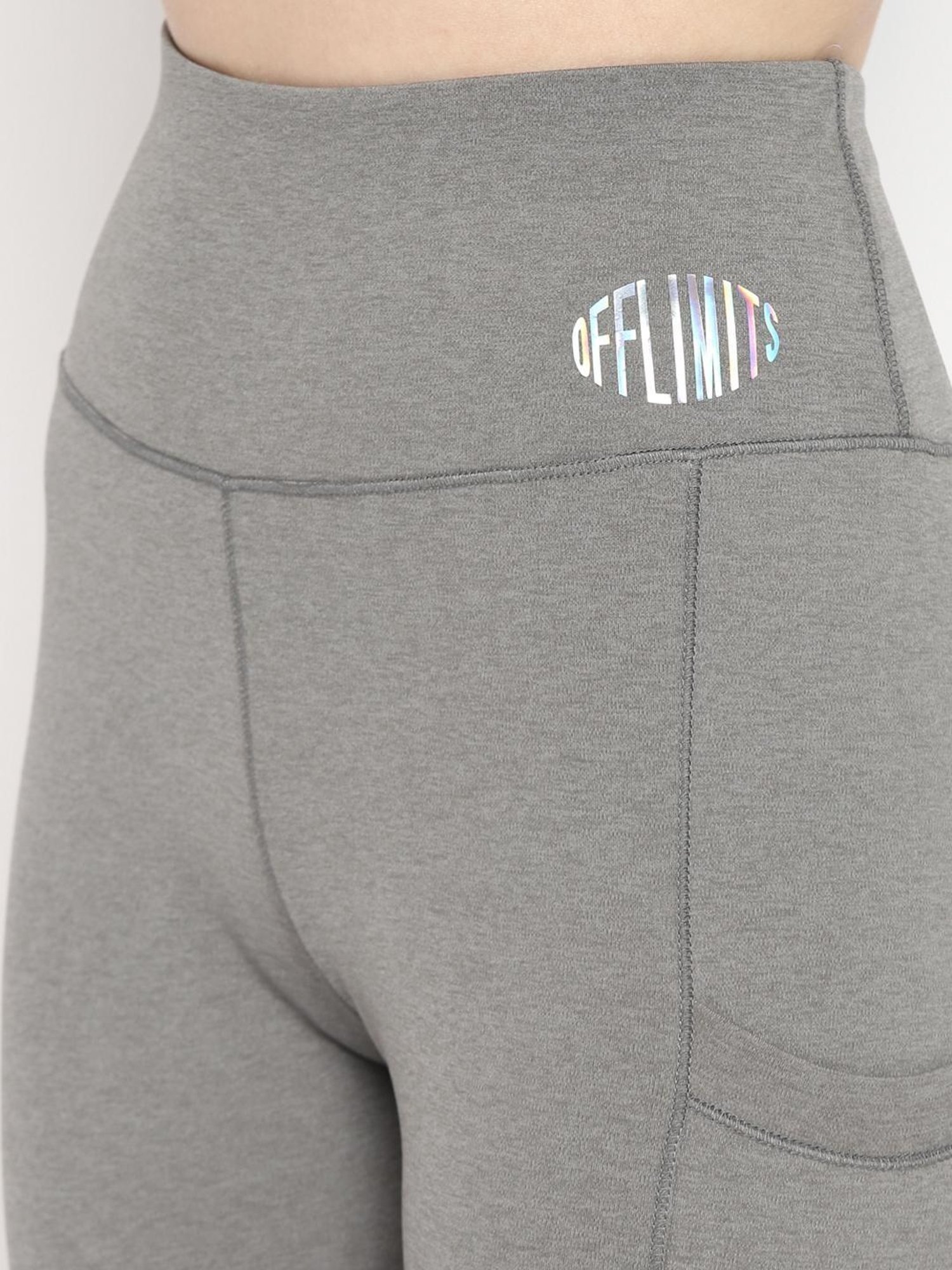 OFF LIMITS Grey Tights