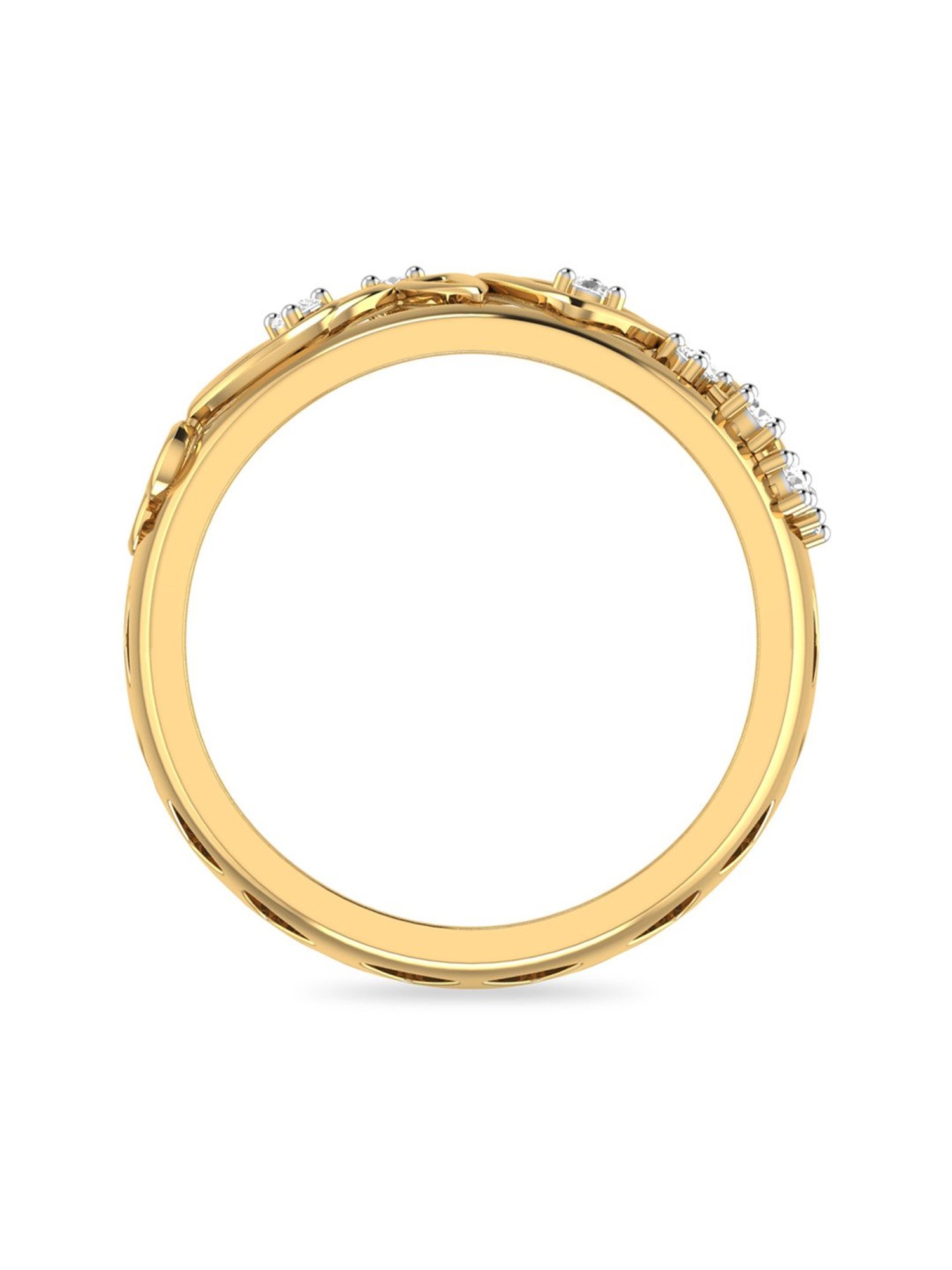 PC Jeweller Avryl 18k Gold Ring for Women
