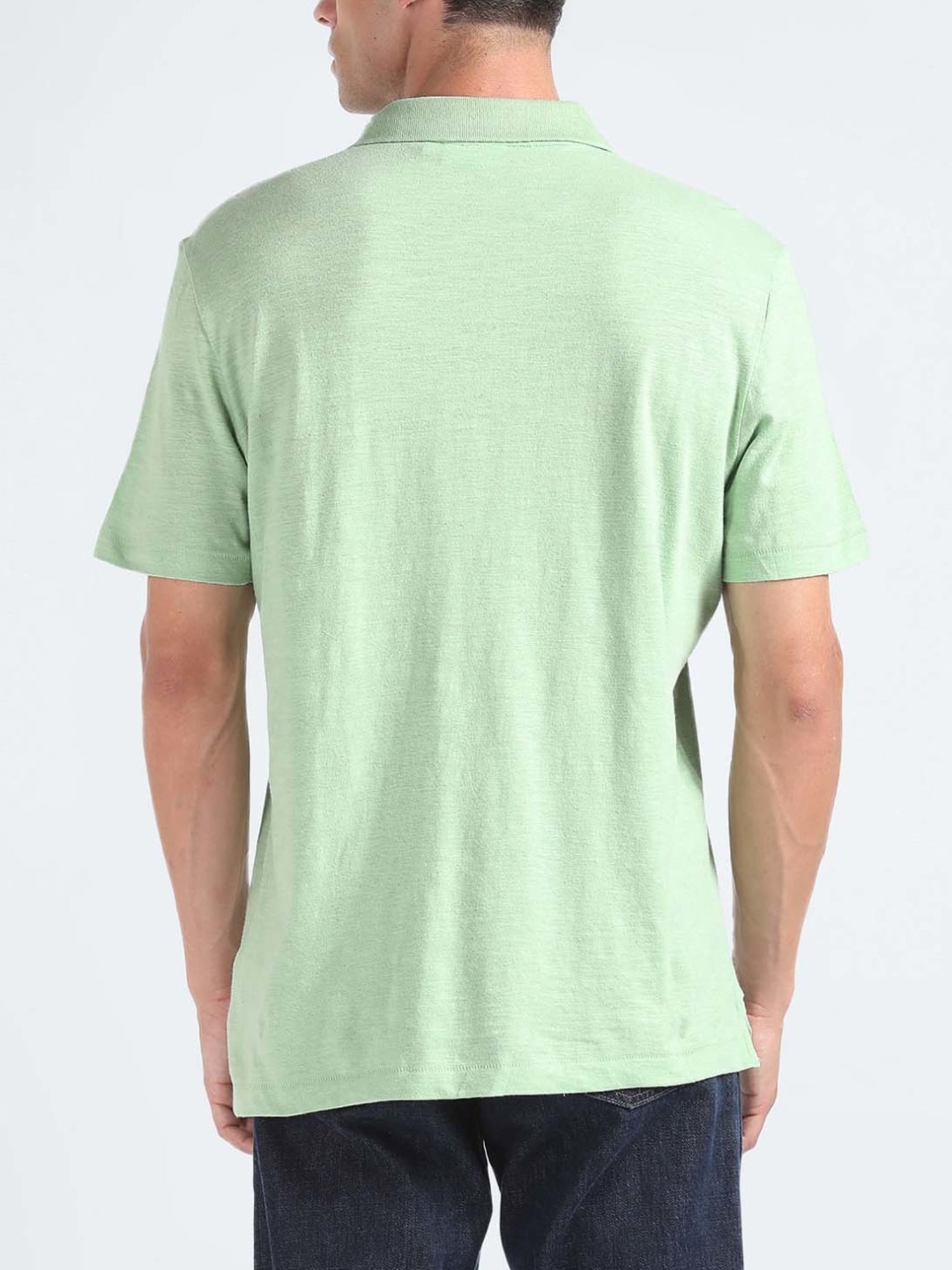Calvin Klein Jeans Quiet Green Regular Fit Polo T-Shirt