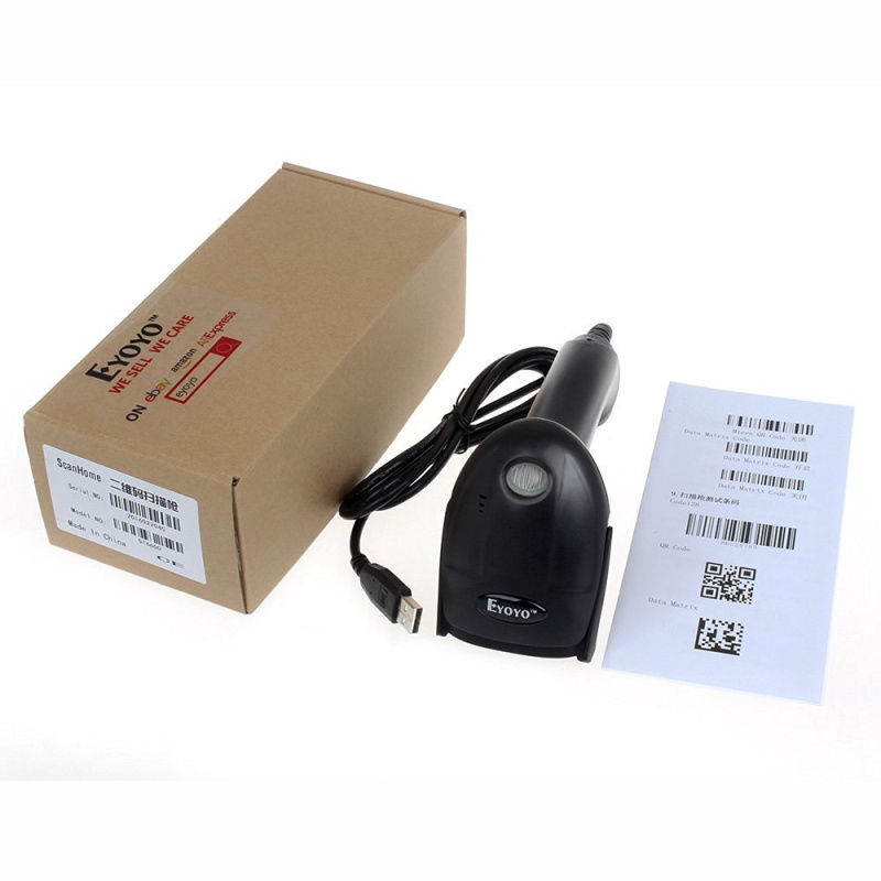 EYOYO Scanhome ZD-6600 2D QR Handheld USB laser Barcode Scanner QR Screen Code Reader