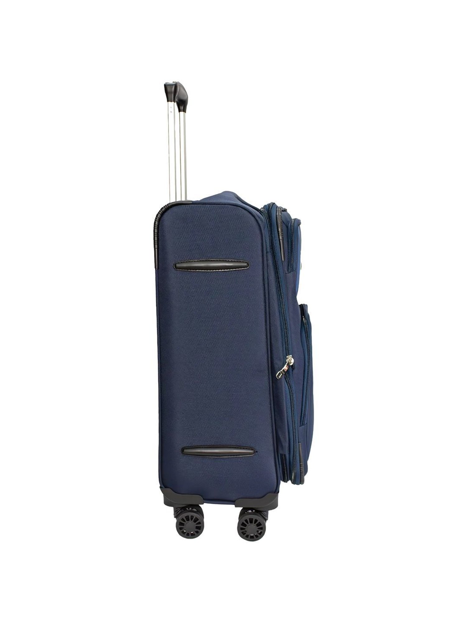 Swiss Military Navy 8 Wheels Medium Check-in Luggage