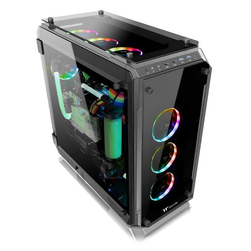 Thermaltake View 71 RGB E-ATX Full Tower Computer Case.