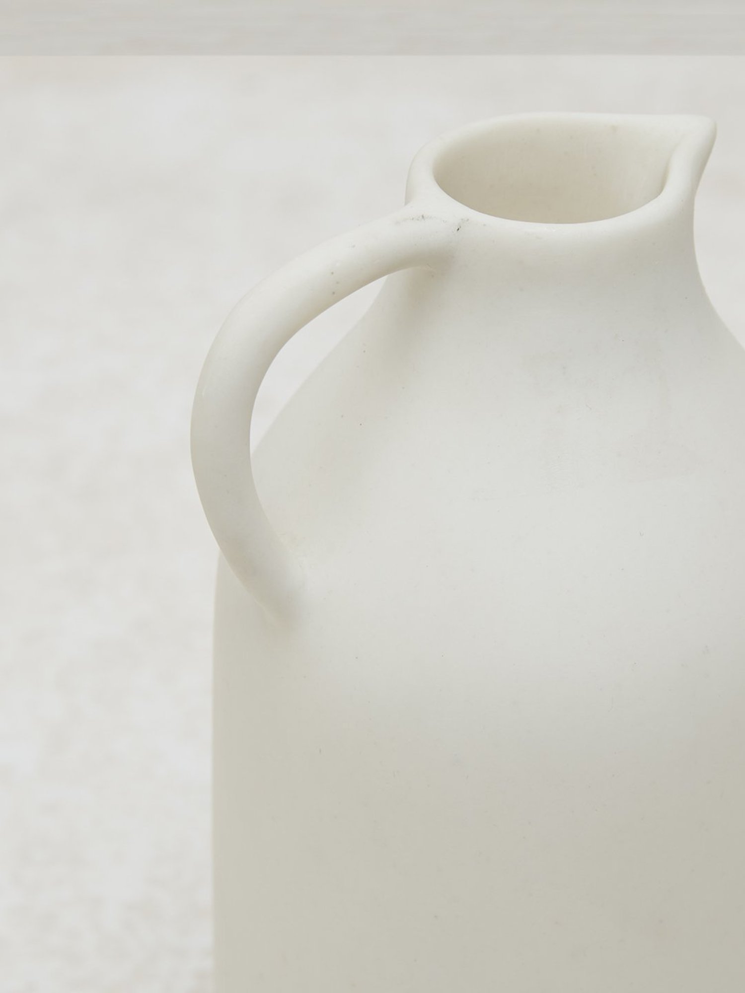 Westside Home White Jug Vase- Small