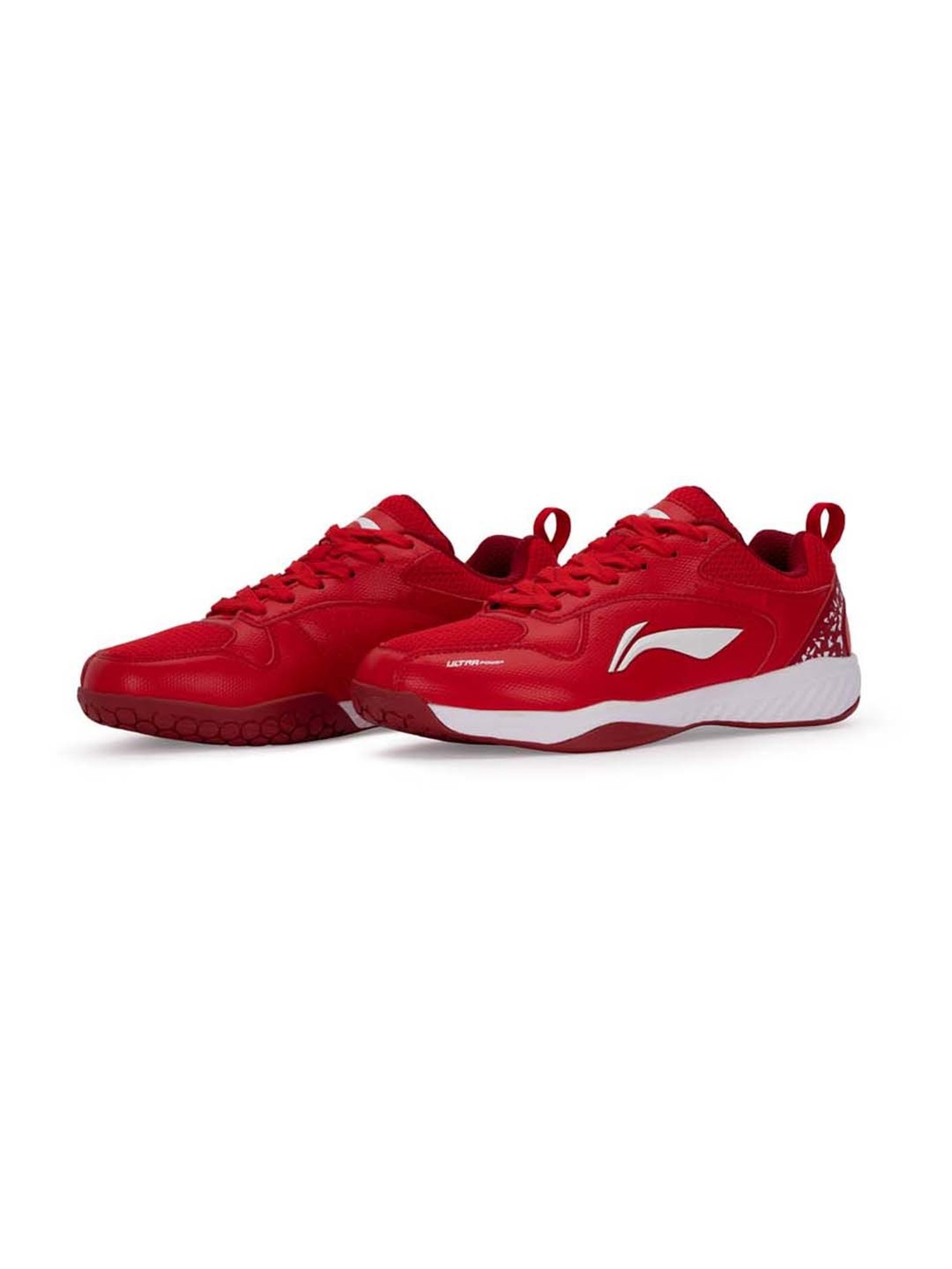 Li-Ning Men's Ultra Power Red Indoor Court Shoes
