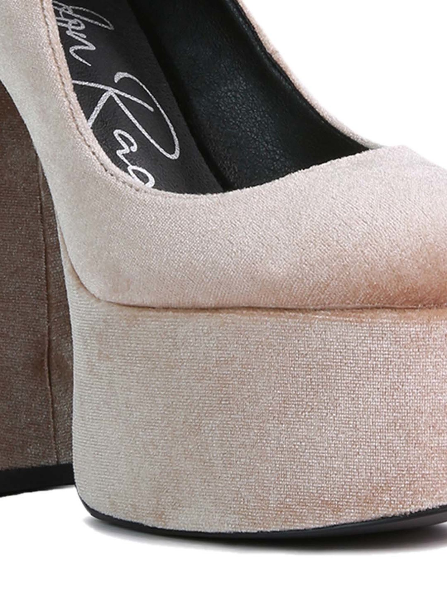 London Rag Women's Beige Casual Pumps